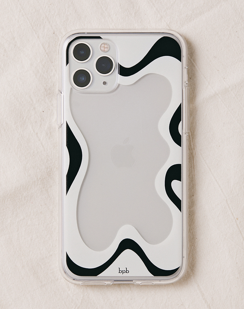 Waves iPhone Case-white