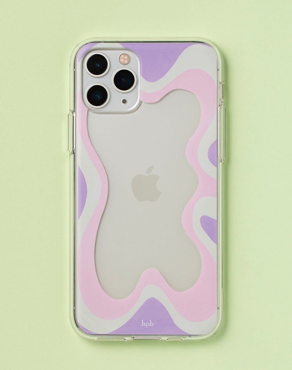 Waves iPhone Case-violet (6차리오더)