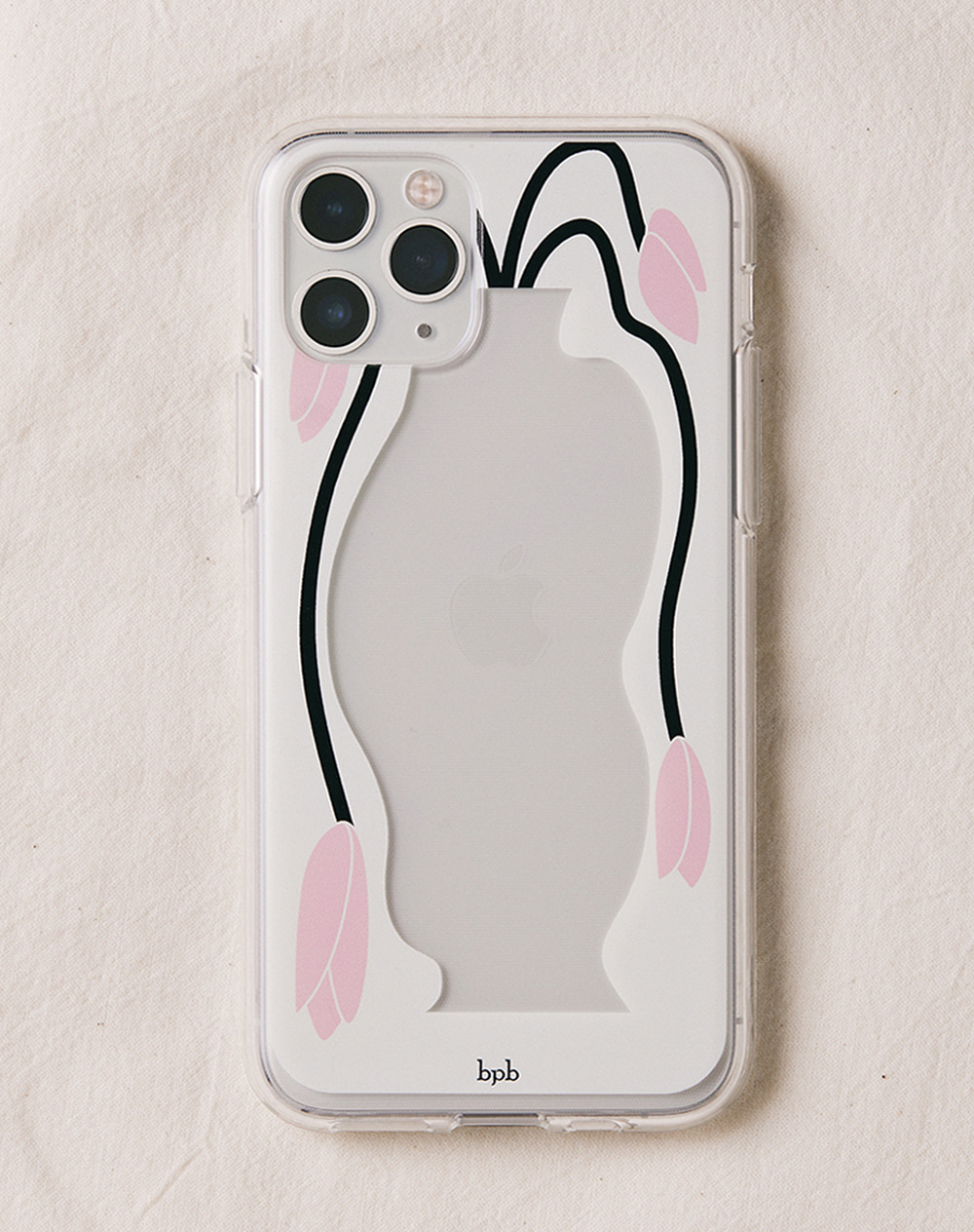 Vase iPhone Case-white (13차리오더)