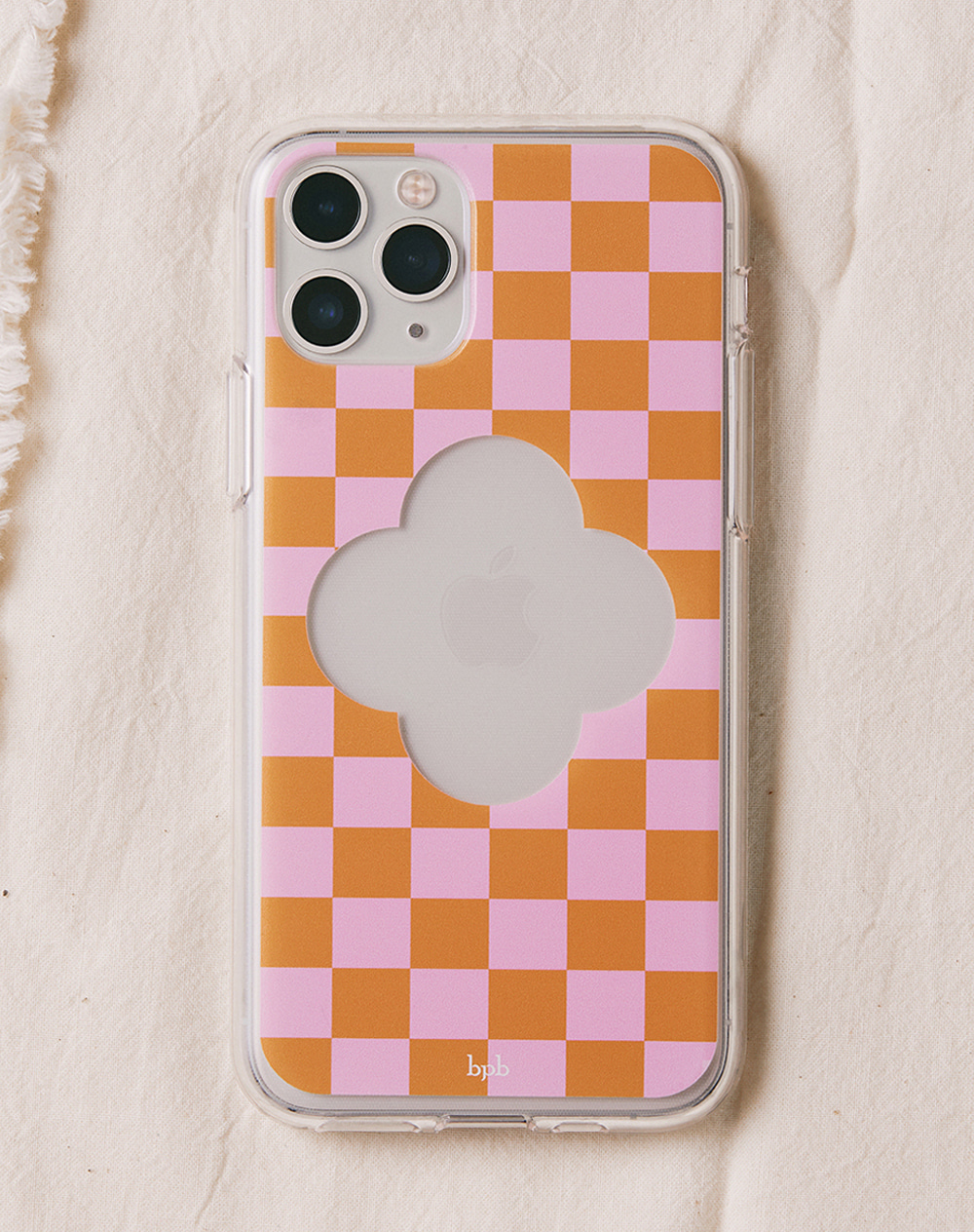 flower Checkerboard-orange (9차리오더)